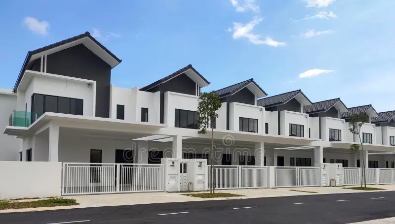 seremban-malaysia-april-new-double-story-luxury-terrace-house-designed-architect-modern-contemporary-style-198189459